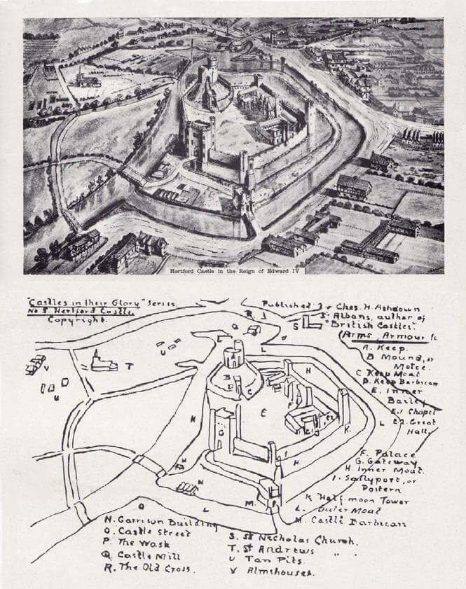 Hertford Castle c.1470